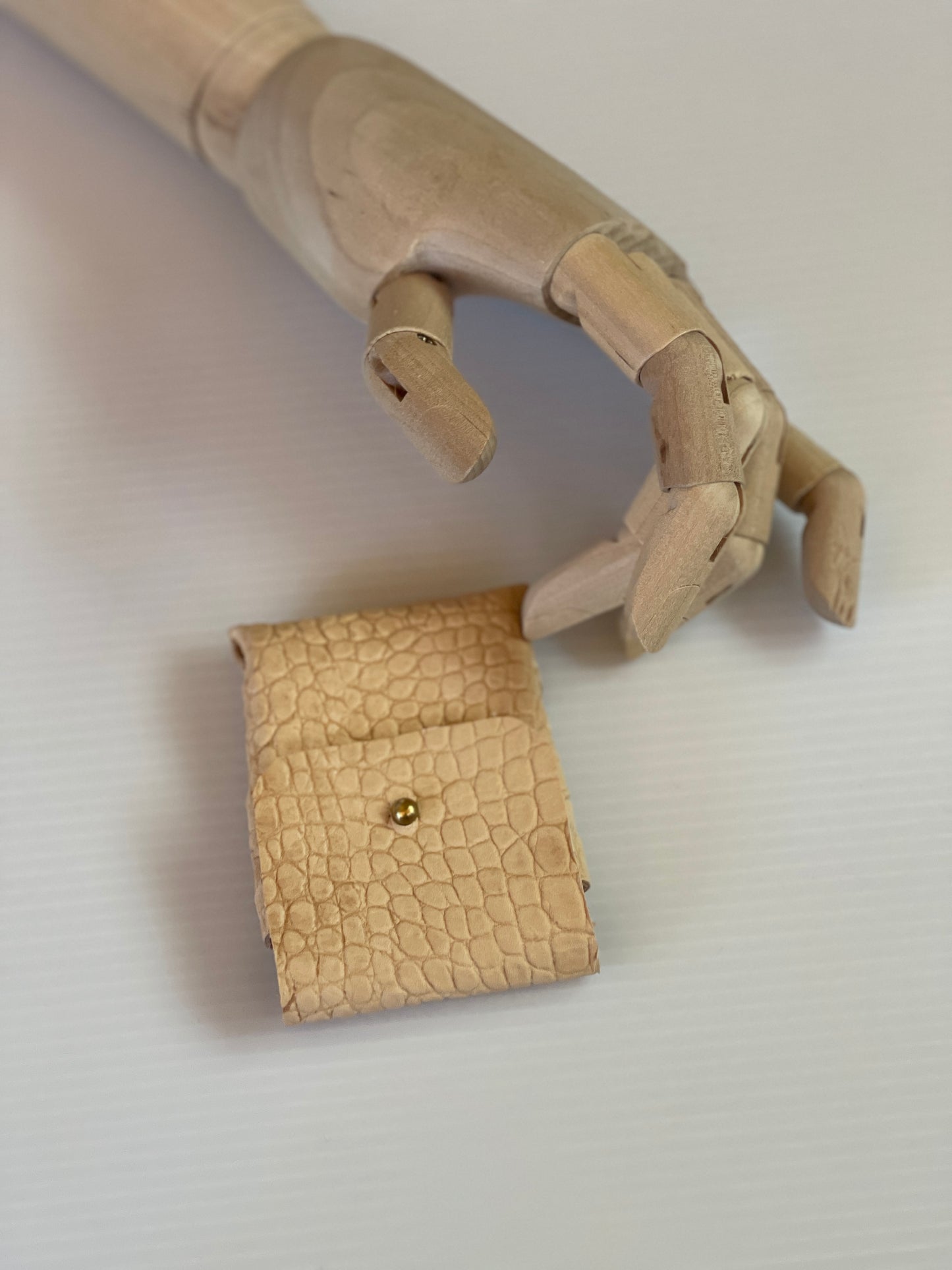 Leather or Synthetic Card Holder in Two Sizes