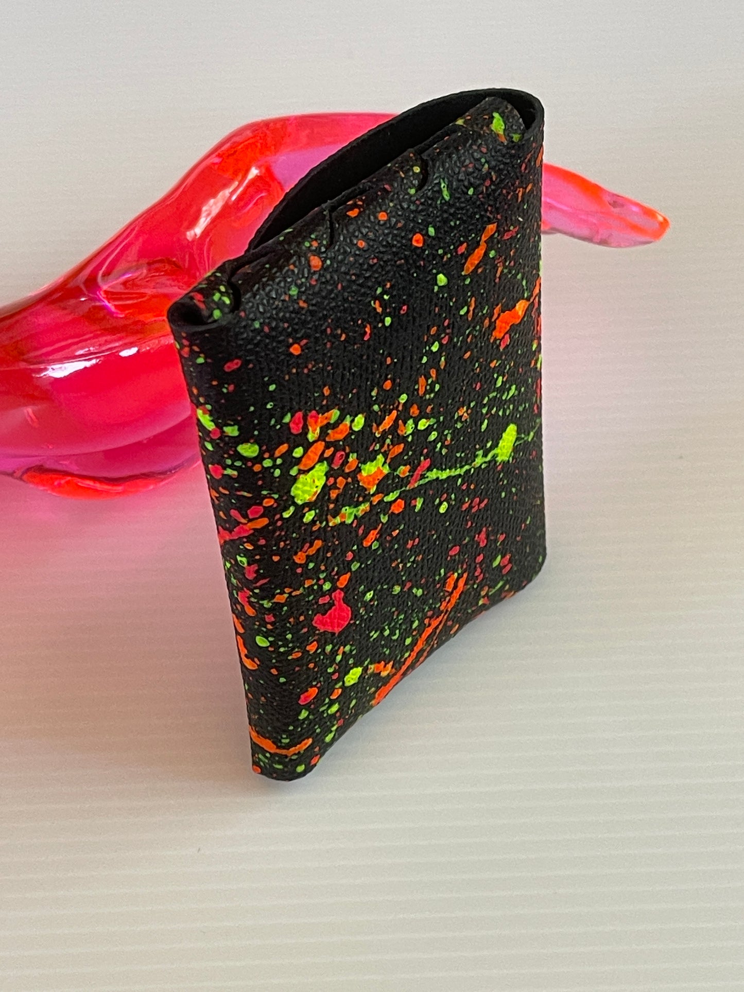 Leather or Synthetic Card Holder in Two Sizes