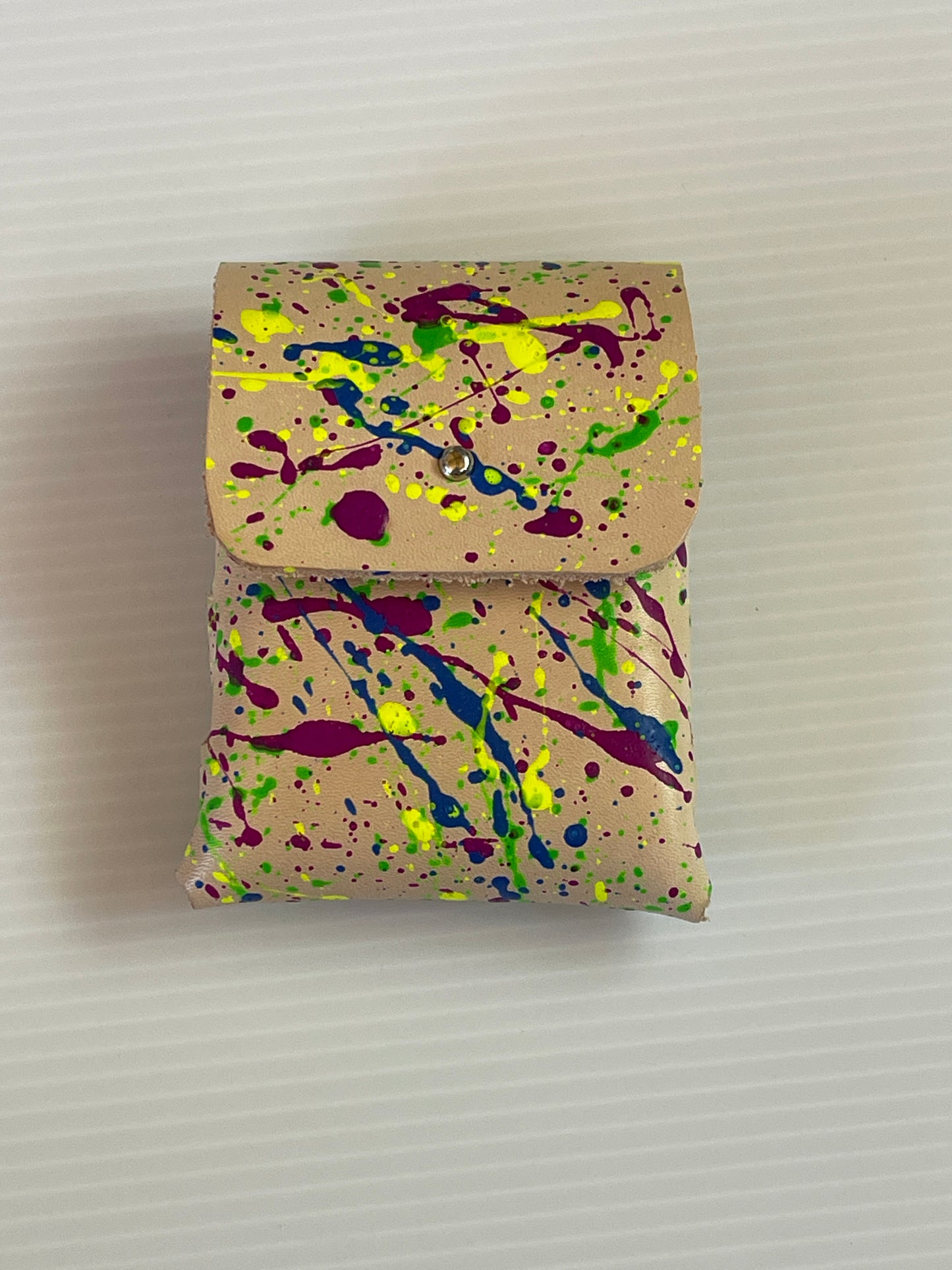 Leather or Synthetic Card Holder in Two Sizes