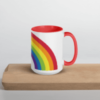 Rainbow Mug with Color Inside - 2 Sizes!
