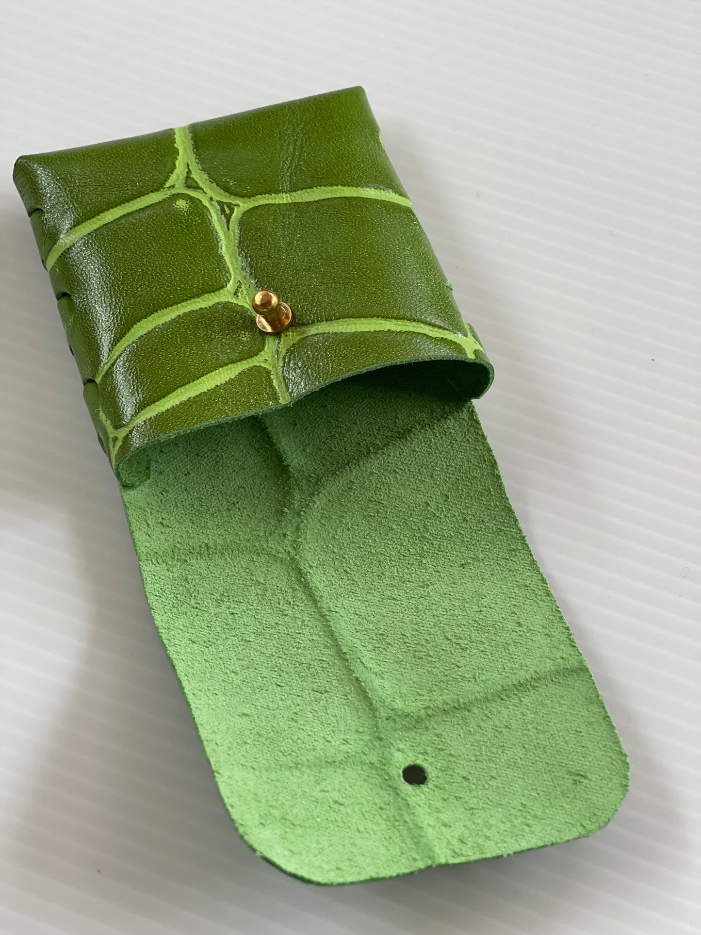 Leather or Synthetic Card Holder in Two Sizes