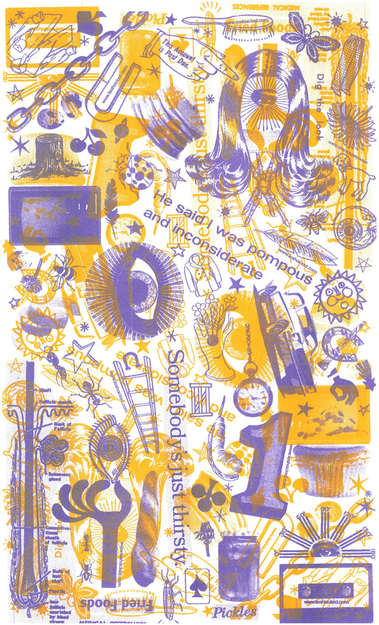 Risograph Pompous and Inconsiderate Print - Limited Edition!