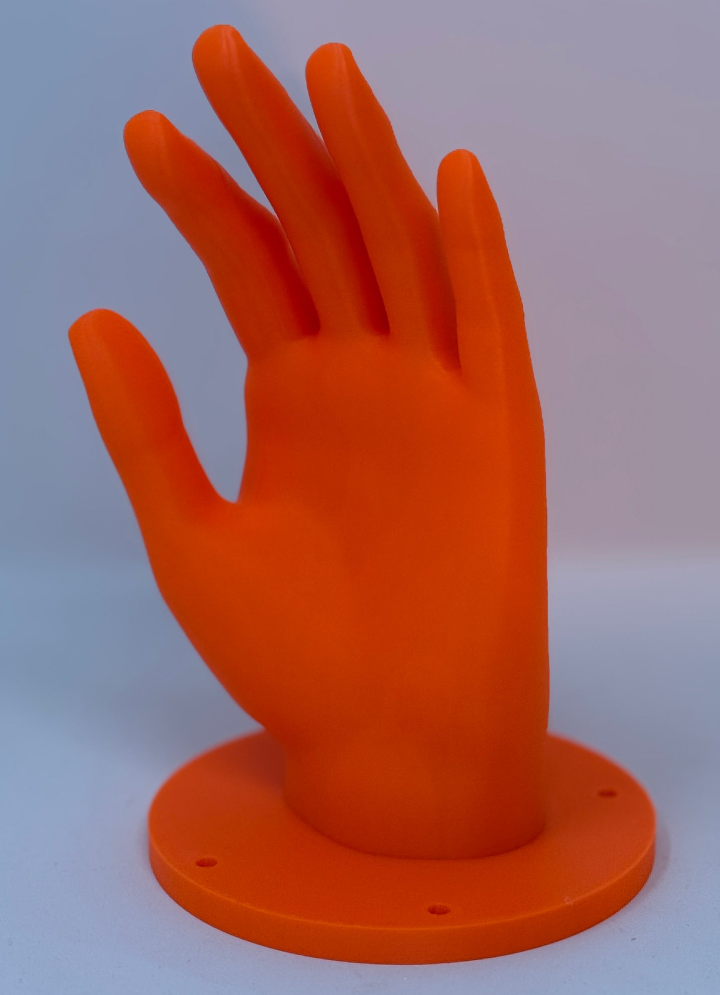 Left or Right Hand Hook — 3D Printed Wall Hook in Vibrant Colors