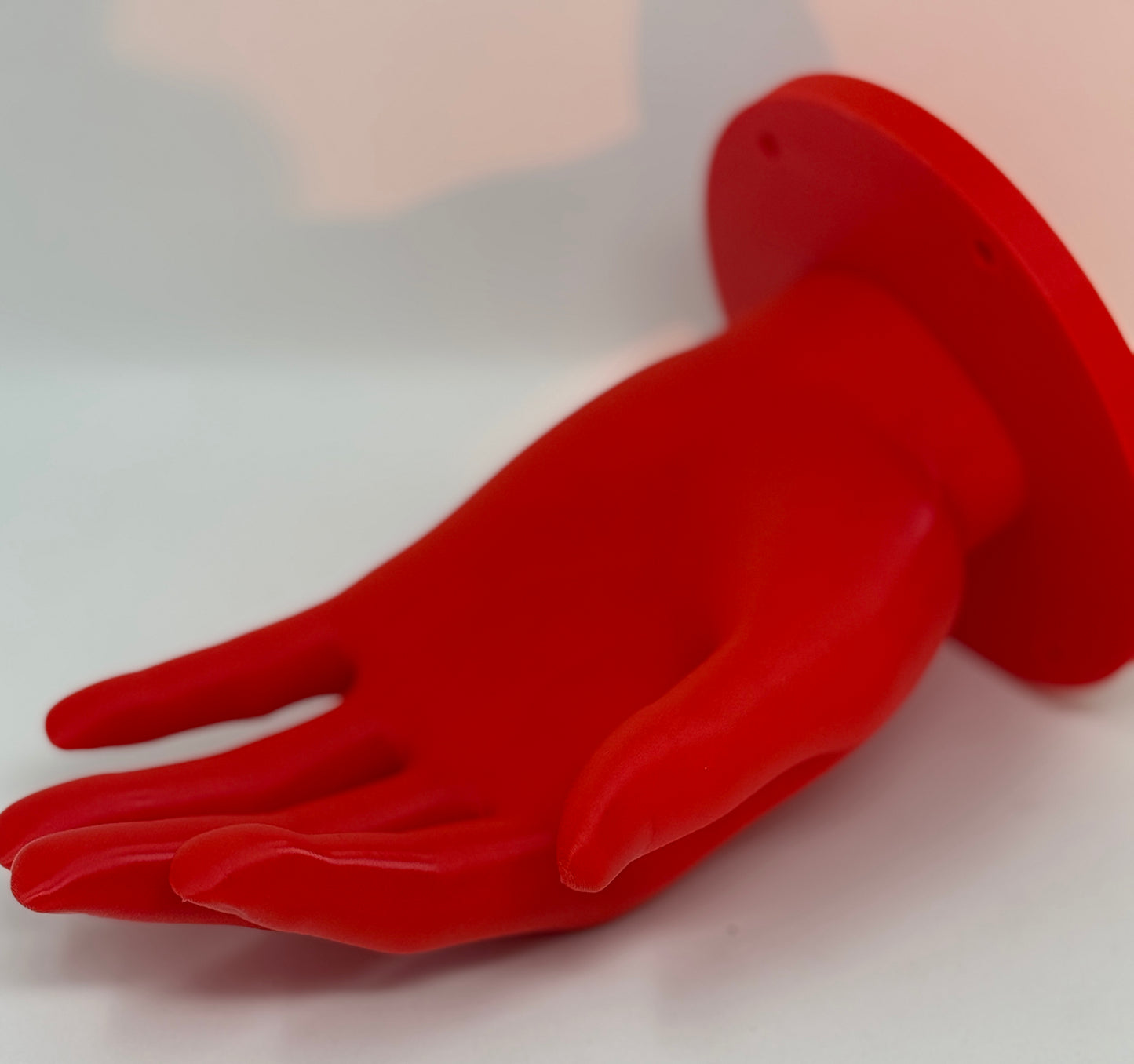 Left or Right Hand Hook — 3D Printed Wall Hook in Vibrant Colors